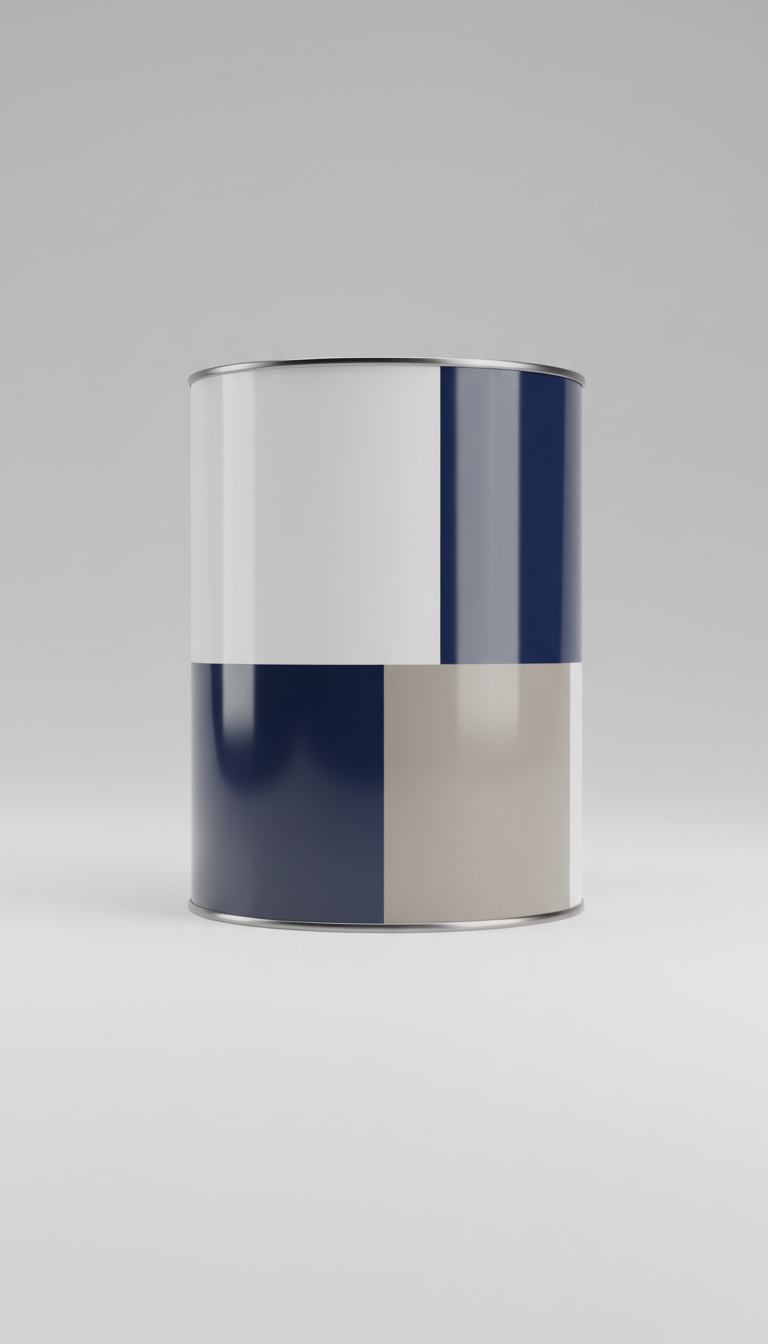 High-Gloss Finish Paint Can Brand Colors
